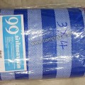 กราวชีท Ground Sheet 300x400 สีฟ้า-ขาว