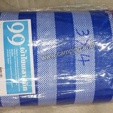 กราวชีท Ground Sheet 300x400 สีฟ้า-ขาว