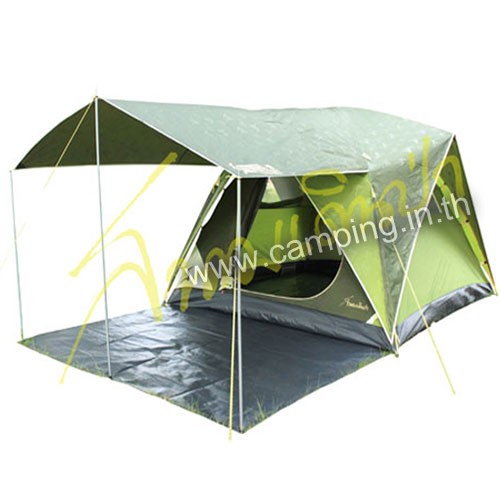 เต็นท์ Aurora IV Terrace Tent แบบมีระเบียง สีเขียว