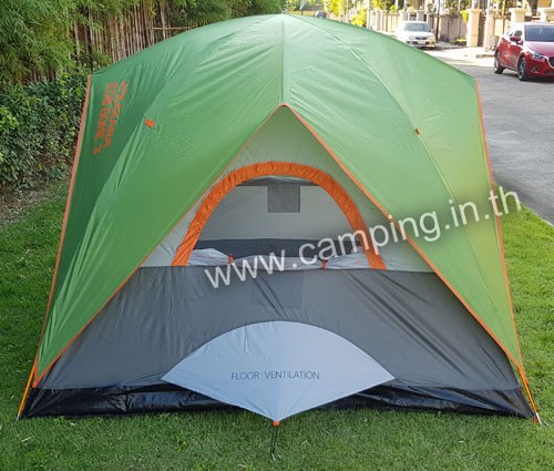 ด้านข้าง เต็นท์นอน Eco Dome 3 Tent สีเขียว