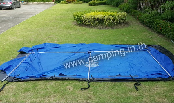 เต็นท์ลูกเสือ Scout Camp Tent โครงสร้างการประกอบเต็นท์