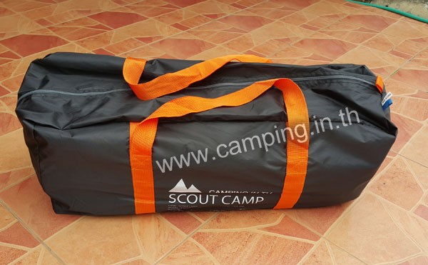 เต็นท์ลูกเสือ รุ่น Scout Camp ปี 2017 กระเป๋าใส่ขนาดใหญ่